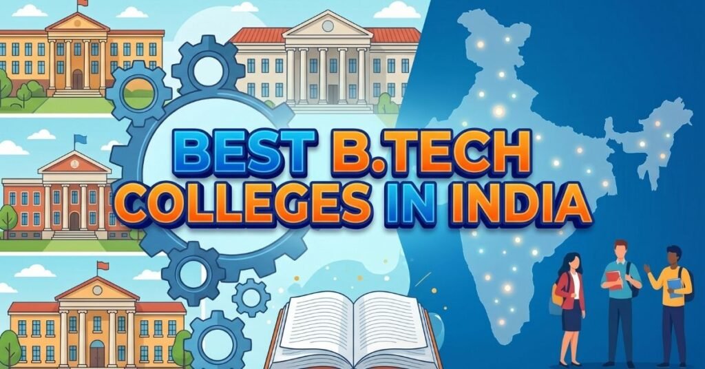 best btech colleges in india